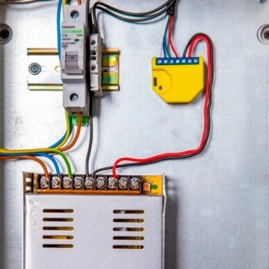 Išmanusis LED valdiklis Shelly RGBW2, 4 kanalai, 288W, Wi-Fi 3